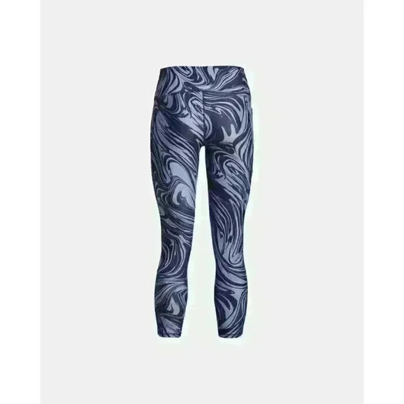 Under Armour Women's 1X HeatGear Armour No-Slip Waistband Printed Ankle Leggings - Picture 6 of 6